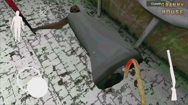 How to play as Grandpa in Granny 1! Funny moments at granny's house! смотреть онлайн