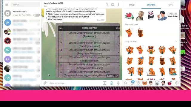 How to extract text from image using telegram смотреть онлайн