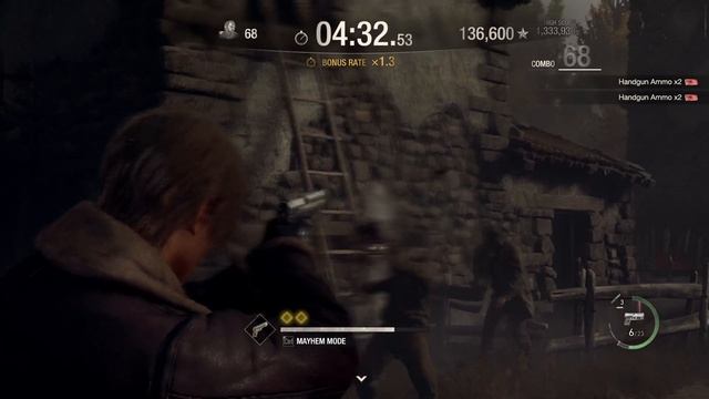 Resident Evil 4 Remake Mercenaries Leon S++ (1,353,450) смотреть онлайн