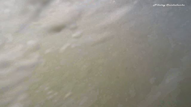 Грузия. Батуми, волны на пляже смотреть онлайн