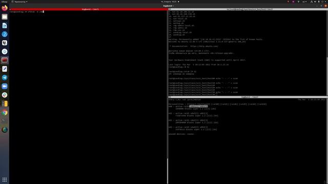 Горячая замена жесткого диска в LINUX SOFT RAID 1 (mdadm) часть #2 смотреть онлайн