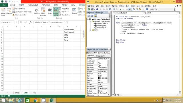 How to Extract data from notepad || text || CSV file in vba смотреть онлайн