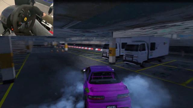 Drifting in the Fast and Furious Tokyo Drift Parking lot | Assetto Corsa смотреть онлайн