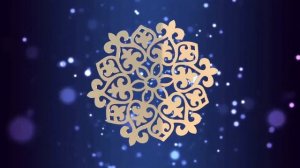 Видео футаж Круглый казахский орнамент