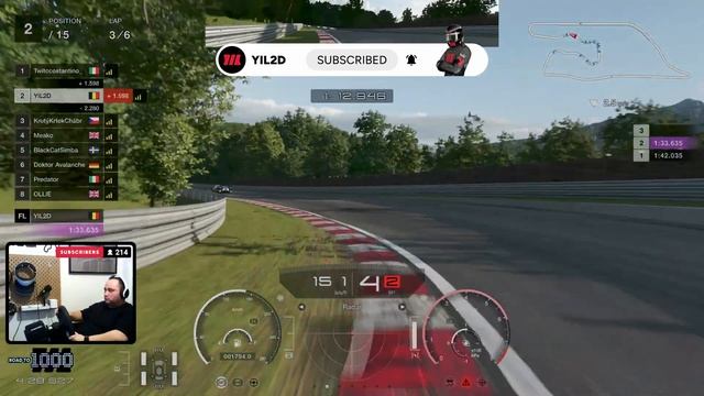 Second Place! P4 To P2 #granturismo7 #granturismo #gt7 #fanatec #ps5