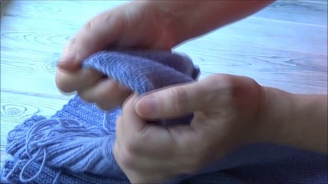 Детская кофта спицами одной деталью // мастер-класс Toyfabric