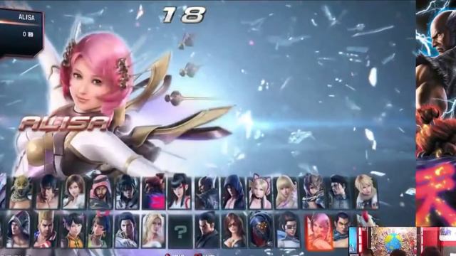 tekken 7 fated retribution character select screen смотреть онлайн