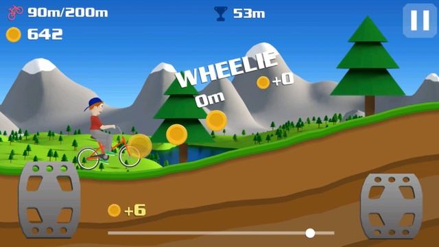 Wheelie Bike 2 - Gameplay Android game - Bike Racing Games смотреть онлайн