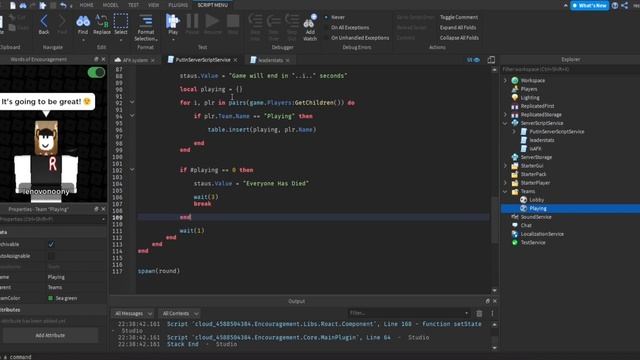 How to make a Win Giver in a Round System Game | Roblox Studio Round System/Leaderstats tutorial смотреть онлайн