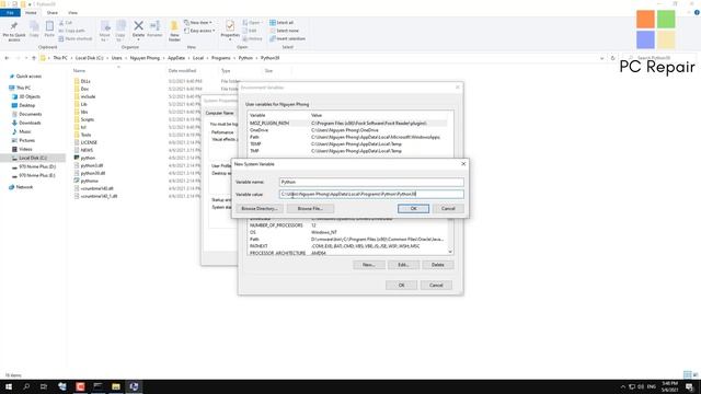 How to fix "The System Cannot Execute The Specified Program" Win 7/10 | Python 2021 смотреть онлайн