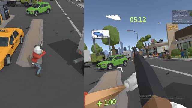 Headshot VR - gameplay test смотреть онлайн