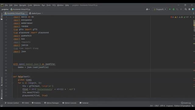 Usando JSON como banco de dados para PYTHON! смотреть онлайн