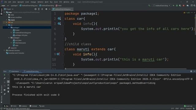 Method Overriding in Java | Introduction to Java Programming смотреть онлайн