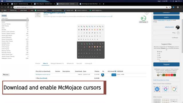 How to make Pop OS Or any GNOME desktop look like Mac OS Big Sur смотреть онлайн