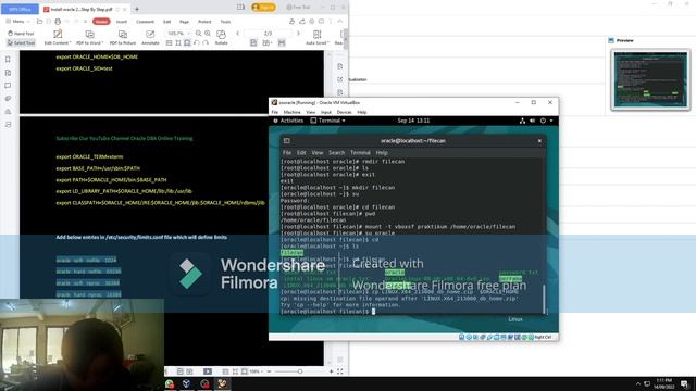 Penginstalan Oracle Database 21c смотреть онлайн