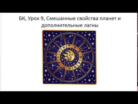 Астрология SSS1. БК 9 Смешанные свойства планет, АЛ и другие Арудхи (Тушкин) смотреть онлайн