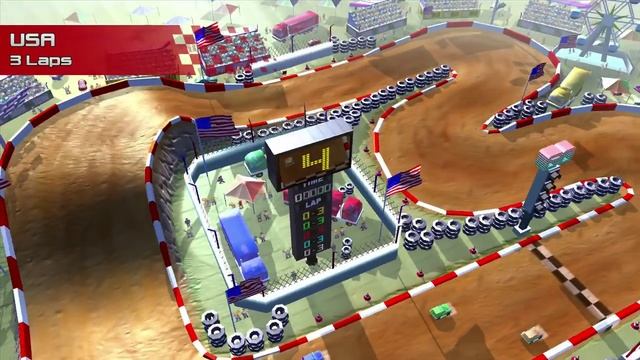 First Look: Rock 'N Racing Off Road for Wii U Gameplay смотреть онлайн