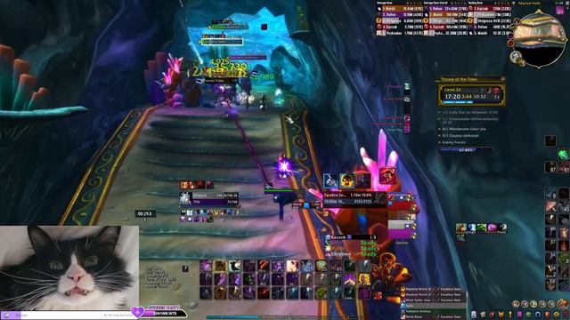 +24 Throne of the Tides | Shadow Priest POV M+ Dragonflight Season 3 Mythic Plus 10.2 смотреть онлайн