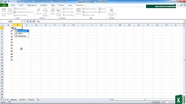 29. How To Call A Function || VBA Tutorial || Lecture || Microsoft Excel || смотреть онлайн