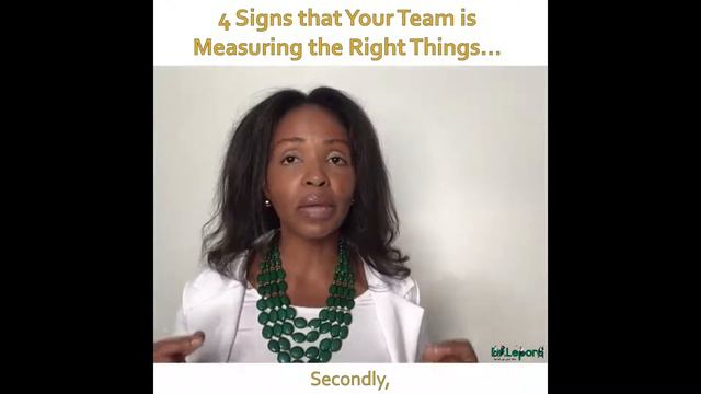 4 Signs that Your Team is Measuring the Right Things смотреть онлайн