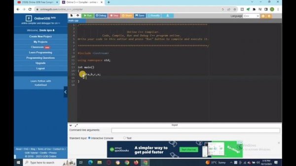 How to use Online GDB Compiler| GDB Compiler | Online Compiler GDB | 2023