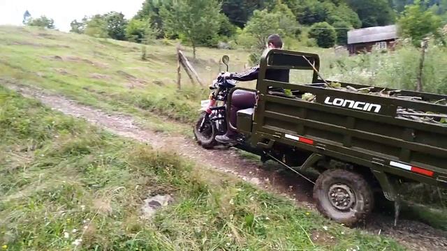 трицикл грузовий Lonsin 200 ZH-7 у гірських умовах смотреть онлайн