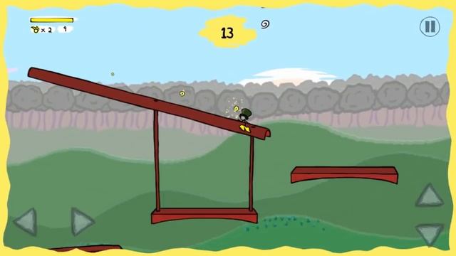 Желтые Штаны и ПРоХоДиМеЦ устроили ПАРКУР в Забавном ГОРОДЕ #296 игра Fancy Pants Adventures смотреть онлайн