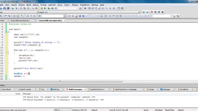 TAKE string from user. Each character of string print a new line on execution screen. смотреть онлайн