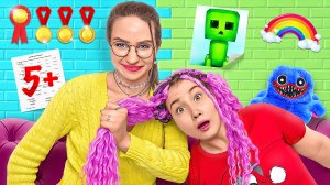 Младшая Сестра VS Старшая Сестра (2 часть) // Луномосик