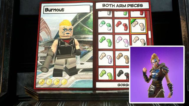 LEGO Fortnite Battle Royale Huntress Skin Minifigures смотреть онлайн