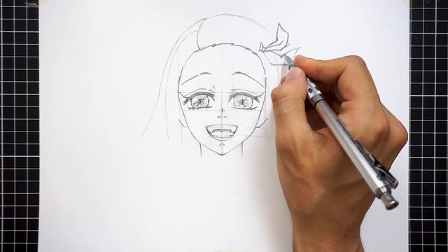 how to draw NEZUKO - Demon slayer [Kimetsu no Yaiba] | Easy Drawing смотреть онлайн