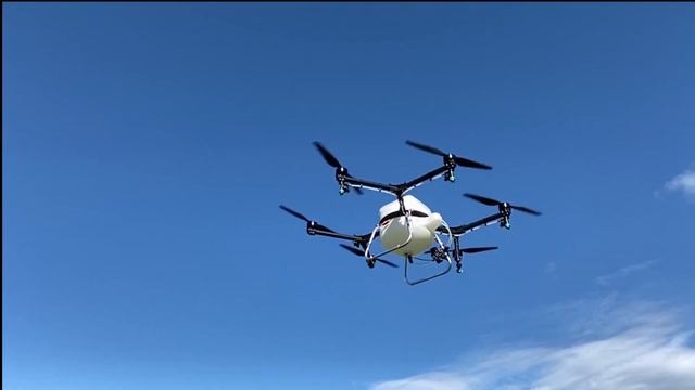 Испытания дрона-опрыскивателя OSA HEXA B-1 смотреть онлайн