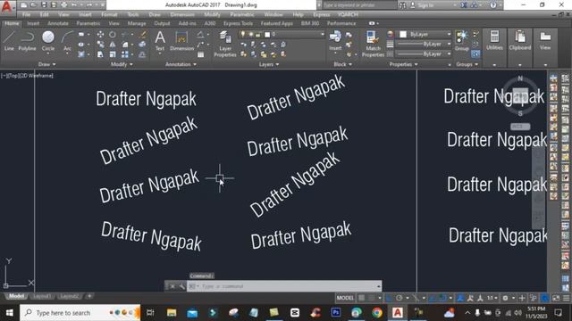 Tutorial Perintah Torient | Trik Merapikan Tulisan Yang Berantakan di Autocad смотреть онлайн