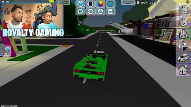Ferran's Girlfriend Spends All His Money on Roblox Brookhaven!! | Royalty Gaming смотреть онлайн