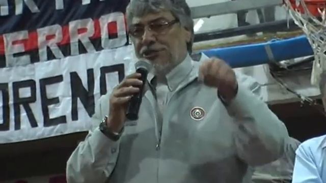 Visita de Aníbal Carrillo y Fernando Lugo a Moreno - Discurso Fernando Lugo смотреть онлайн