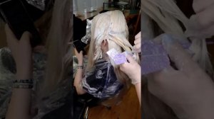 из мелирования в блонд