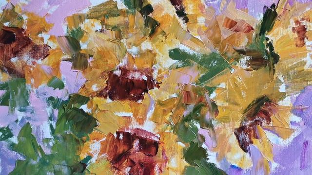 Евгений Малых. Подсолнухи| Evgeny Malykh. Sunflowers смотреть онлайн