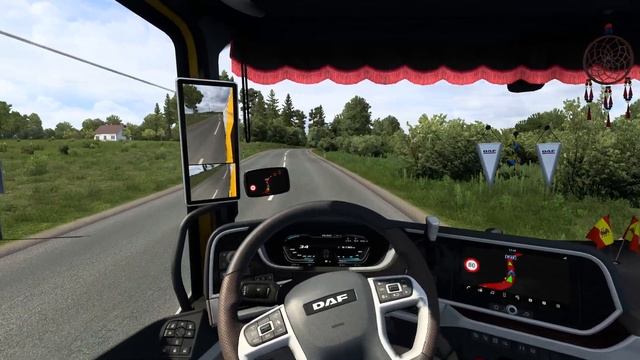 [G29] ETS2 (4K 60FPS) | PROMODS | DAF XG+ 530 | UTENA ?? - NARVA ?? смотреть онлайн