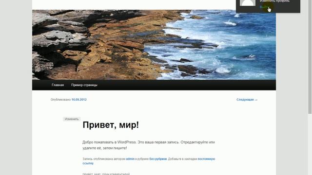 WORDPRESS ВИДЕОКУРС "Урок №16 Комментарии" смотреть онлайн