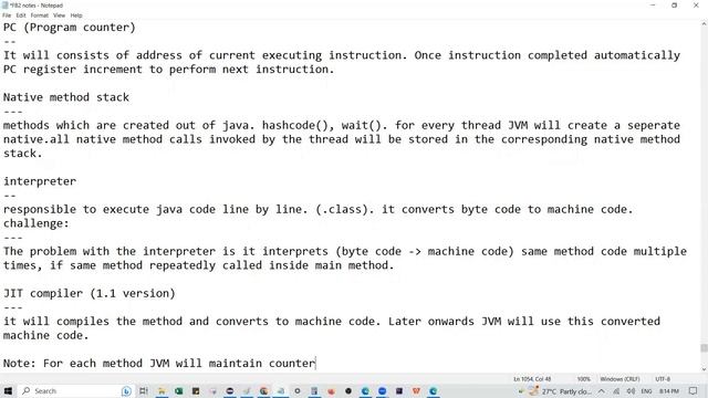 Complete knowledge on Execution Engine (JVM architecture part - 3) смотреть онлайн