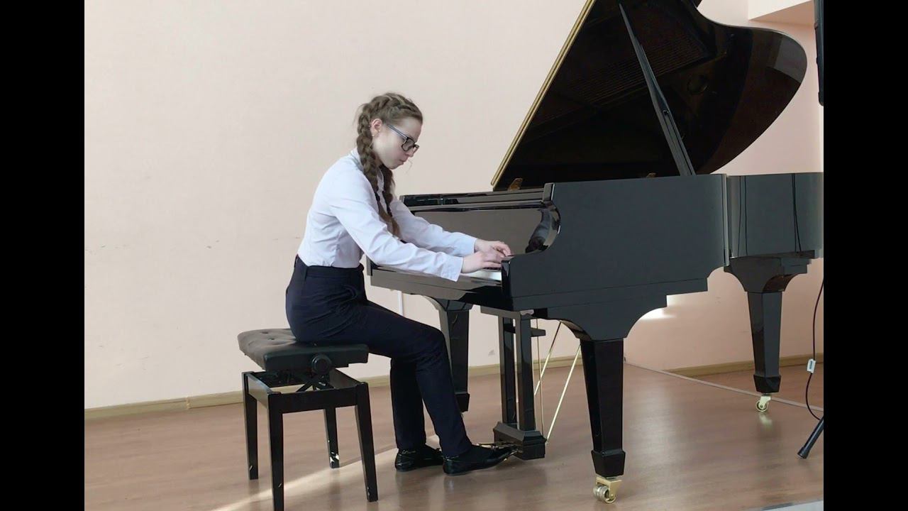 Довгаль Александра 8 класс, А.Хачатурян "Токката", К.Черни "Этюд" A-dur соч.299 смотреть онлайн