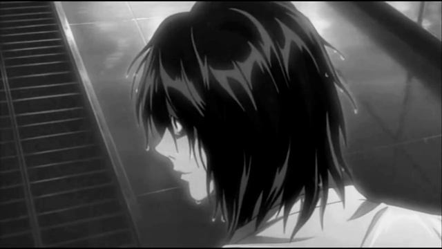 Диалог L и Лайта на крыше | Тетрадь смерти? смотреть онлайн