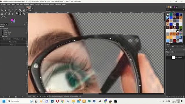 CÓMO CAMBIAR EL TONO DE UNAS GAFAS EN GIMP | Rutas, degradado смотреть онлайн