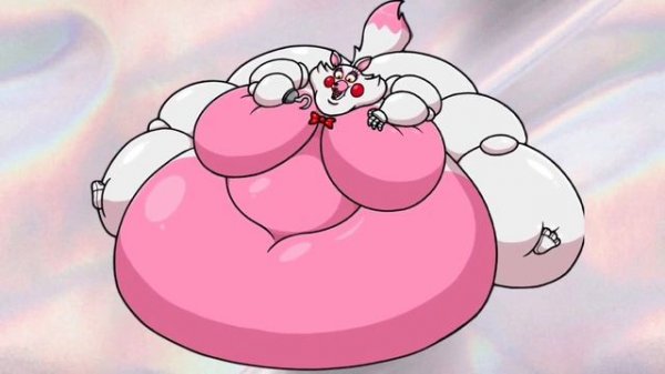 Fat Roxanne Wolf + Fat Funtime Foxy = ??? (FNAF ANIMATION) #rosie