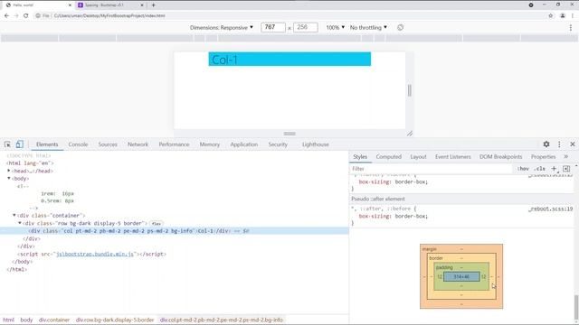 Lecture 11, Padding, Gutters in Bootstrap 5 смотреть онлайн