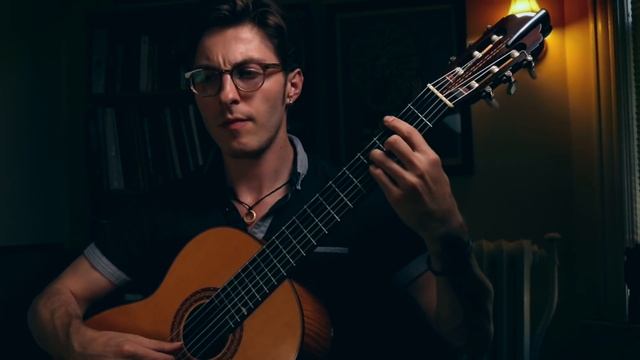 Chopin Nocturne-On Guitar! смотреть онлайн