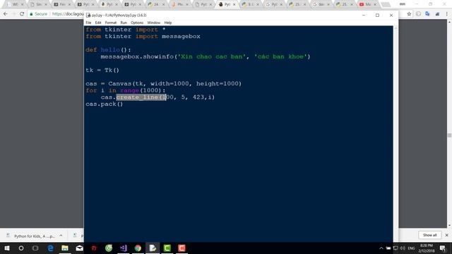 Bài 16 Canvas trong python đồ họa trên canvas trong python | Học python cơ bản смотреть онлайн