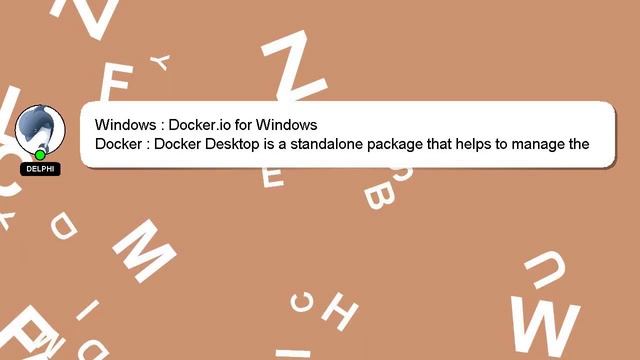 Windows : Docker.io for Windows смотреть онлайн