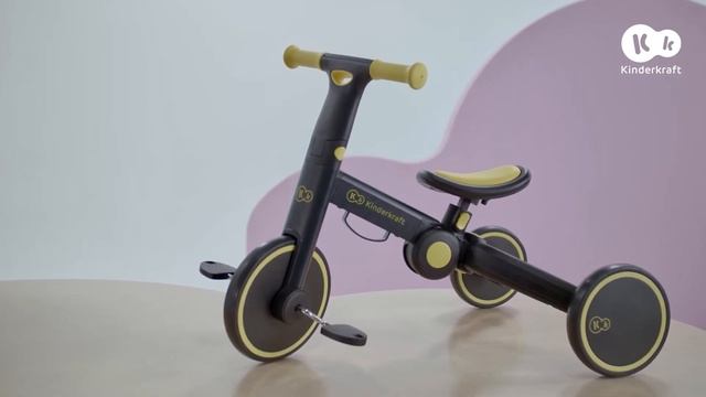 Как собрать беговел 3 в 1 4TRIKE от Kinderkraft | Руководство по эксплуатации смотреть онлайн