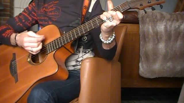 Behind blue eyes Limp Bizkit acoustic guitar cover смотреть онлайн